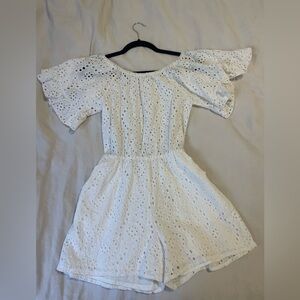White Romper